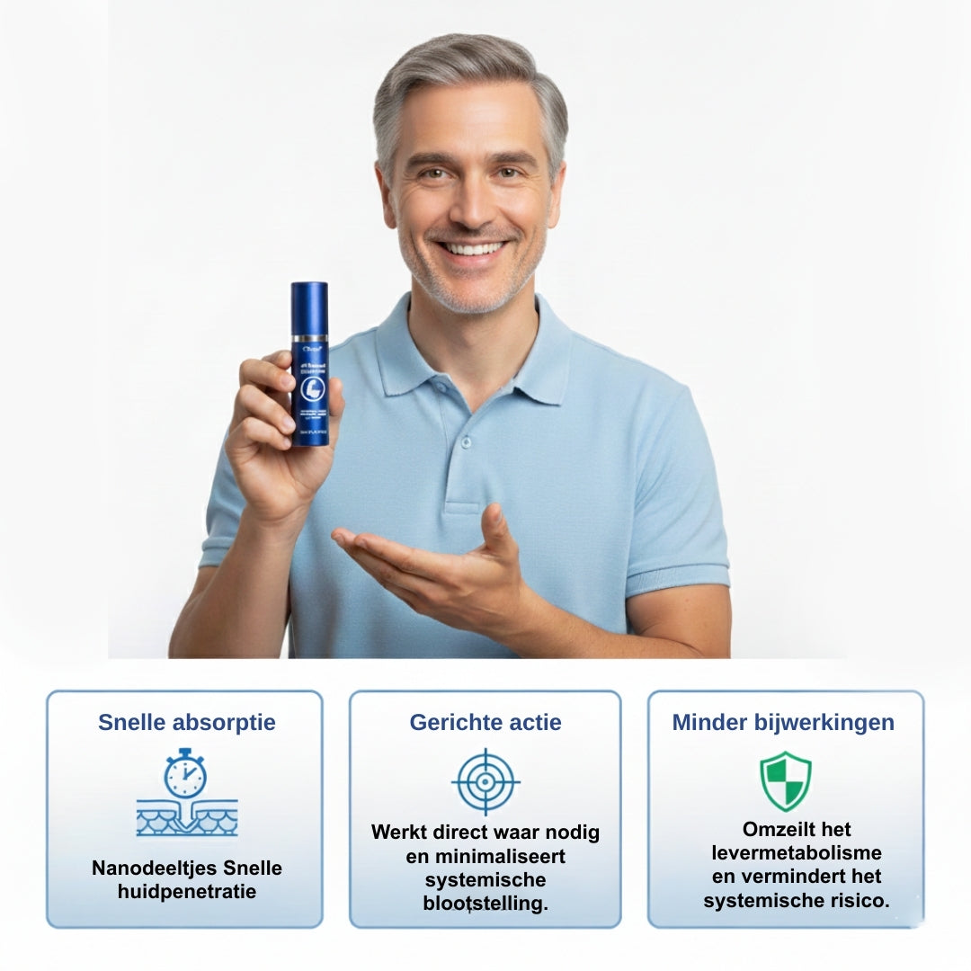 Klaar in een oogwenk: RZXEA™ 37-seconden erectiespray maakt een einde aan het wachten.
