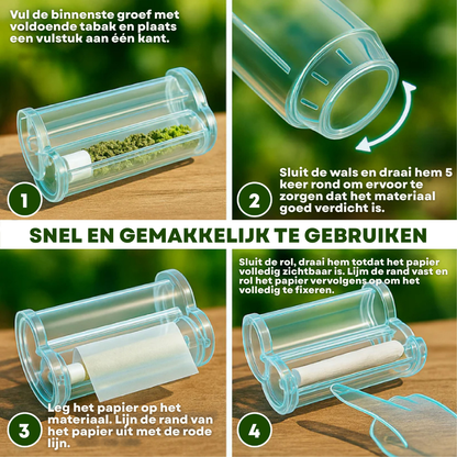 Mis het niet!🔥AEXZR® SmartRoll Draagbare Sigarettenroller